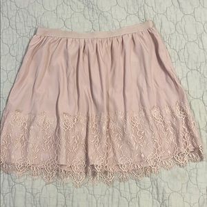 Forever 21 Lace mini skirt